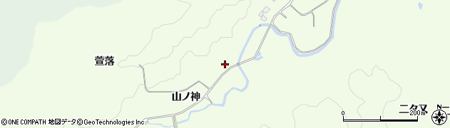 福島県いわき市渡辺町泉田（山ノ神）周辺の地図