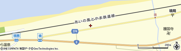 富山県下新川郡朝日町境1206周辺の地図