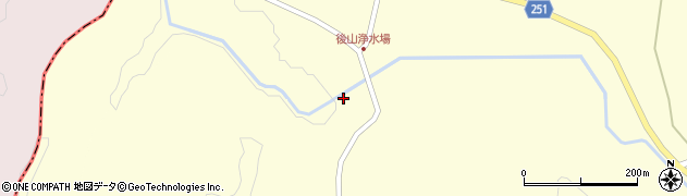 石川県中能登町（鹿島郡）下後山（あ）周辺の地図