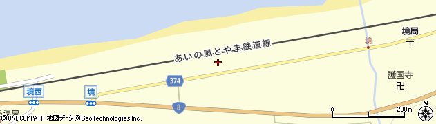 富山県下新川郡朝日町境1203周辺の地図
