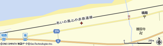 富山県下新川郡朝日町境1190周辺の地図