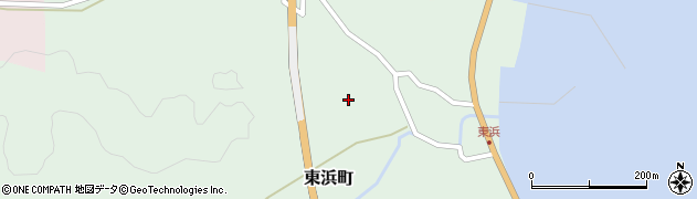 石川県七尾市東浜町（ホ）周辺の地図