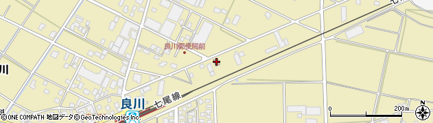 良川郵便局周辺の地図