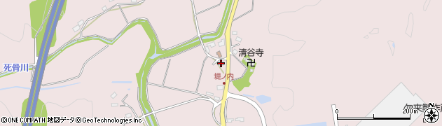 福島県いわき市渡辺町上釜戸（堤ノ内）周辺の地図