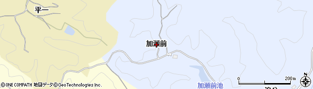 福島県いわき市小名浜上神白（加瀬前）周辺の地図