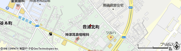 栃木県那須塩原市豊浦北町周辺の地図