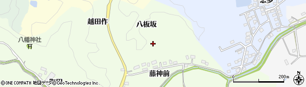 福島県いわき市渡辺町泉田（八板坂）周辺の地図