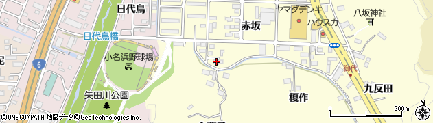 福島県いわき市鹿島町御代大一田8周辺の地図