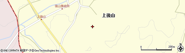 石川県中能登町（鹿島郡）上後山（マ）周辺の地図