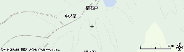 福島県いわき市常磐藤原町樋ノ沢周辺の地図