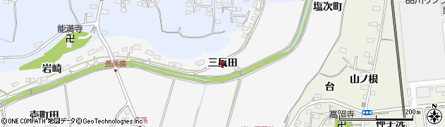 福島県いわき市常磐長孫町（三反田）周辺の地図