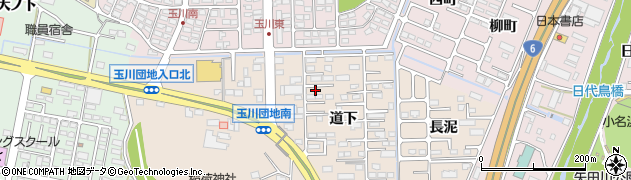 福島県いわき市小名浜住吉道下24周辺の地図