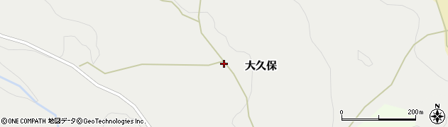 新潟県糸魚川市大久保周辺の地図