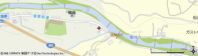 栃木県那須塩原市上塩原6周辺の地図