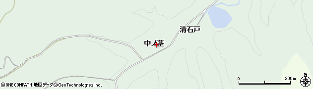 福島県いわき市常磐藤原町（中ノ茎）周辺の地図