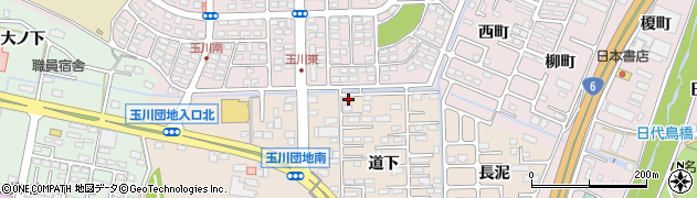 福島県いわき市小名浜住吉道下21周辺の地図
