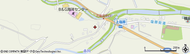 栃木県那須塩原市上塩原228周辺の地図