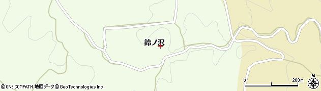 福島県いわき市田人町黒田鈴ノ沢23周辺の地図