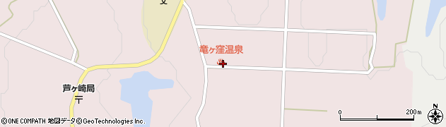 竜ヶ窪温泉　竜神の館周辺の地図