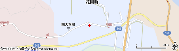 石川県七尾市花園町ニ周辺の地図