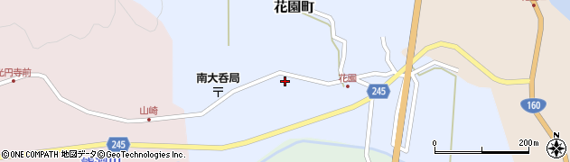 石川県七尾市花園町（ニ）周辺の地図