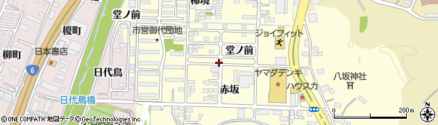 福島県いわき市鹿島町御代周辺の地図