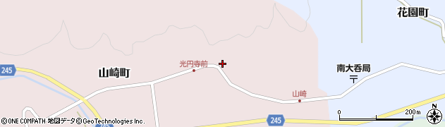 石川県七尾市山崎町（ハ）周辺の地図