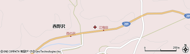 福島県鮫川村（東白川郡）渡瀬（江竜田）周辺の地図