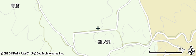福島県いわき市田人町黒田鈴ノ沢192周辺の地図