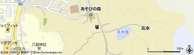 福島県いわき市鹿島町船戸（堤）周辺の地図