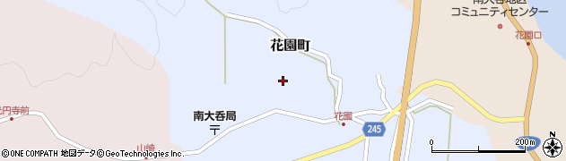 石川県七尾市花園町（カ）周辺の地図