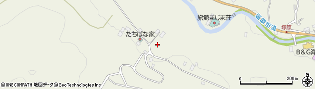 栃木県那須塩原市上塩原426周辺の地図