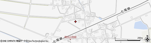 石川県中能登町（鹿島郡）一青（タ）周辺の地図