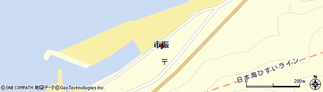 新潟県糸魚川市市振周辺の地図