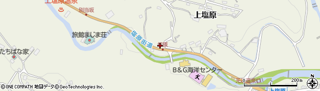 栃木県那須塩原市上塩原628周辺の地図