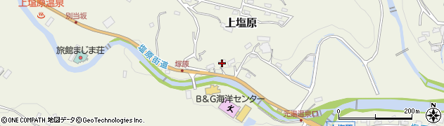 栃木県那須塩原市上塩原663周辺の地図