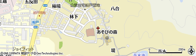 福島県いわき市鹿島町船戸周辺の地図