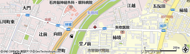 福島県いわき市小名浜林城江越2周辺の地図