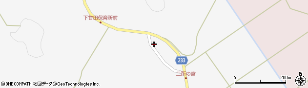 石川県羽咋郡志賀町二所宮子周辺の地図