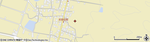 石川県中能登町（鹿島郡）武部（モ）周辺の地図