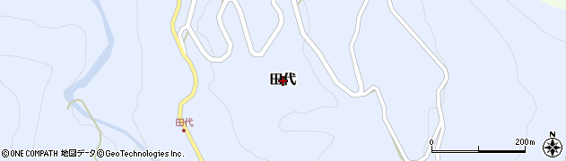 新潟県十日町市田代周辺の地図