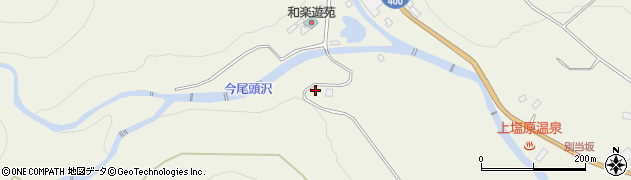 栃木県那須塩原市上塩原498周辺の地図