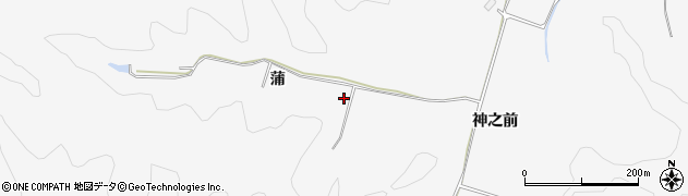 福島県いわき市平豊間（蒲）周辺の地図