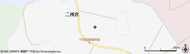 石川県志賀町（羽咋郡）二所宮（ム）周辺の地図