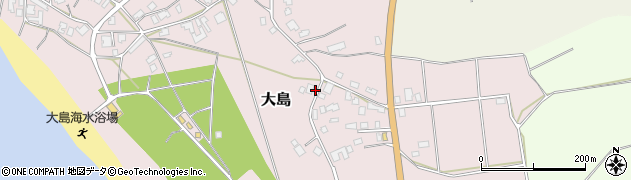 石川県志賀町（羽咋郡）大島（ヘ）周辺の地図