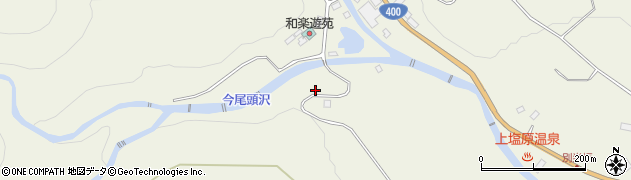 栃木県那須塩原市上塩原510周辺の地図