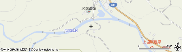 栃木県那須塩原市上塩原509周辺の地図