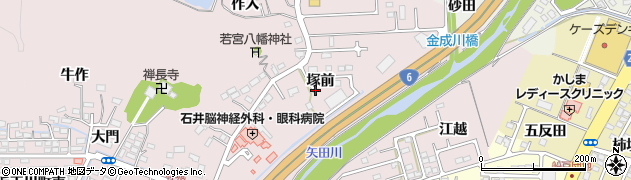 福島県いわき市小名浜林城（塚前）周辺の地図