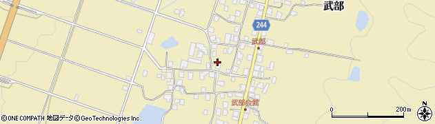 石川県中能登町（鹿島郡）武部（オ）周辺の地図
