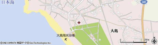 石川県志賀町（羽咋郡）大島（ヌ）周辺の地図